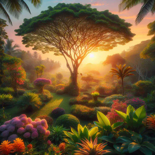 Illustration for Tropical Context
