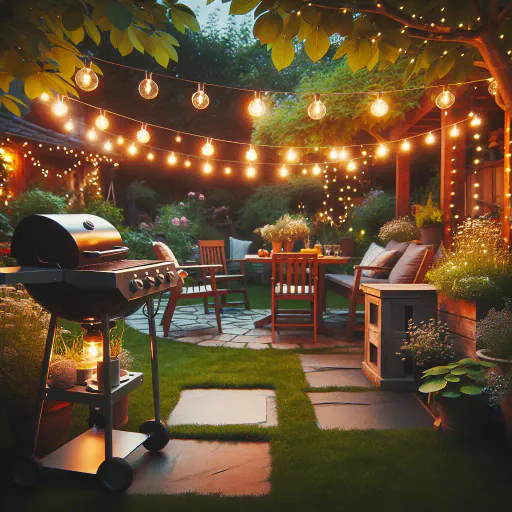 Illustration for Indoor and outdoor