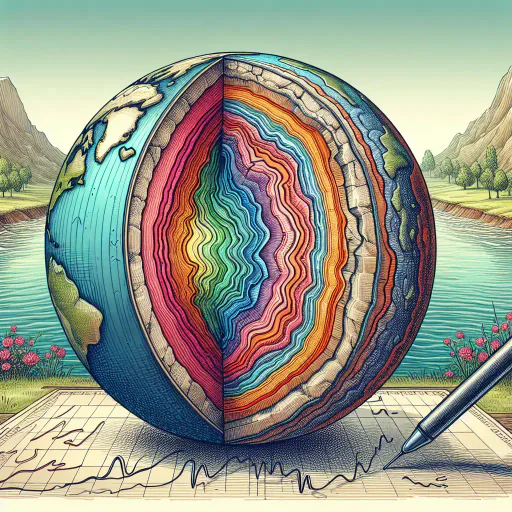 Illustration for Earth's Interior