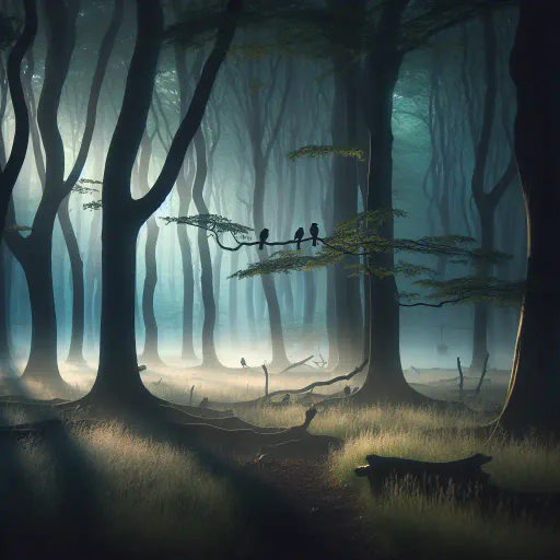 Illustration for Describing Silence