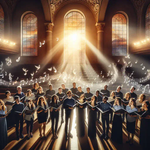 Illustration for Group Singing