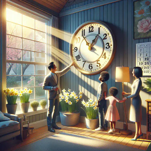 Illustration for Spring Forward