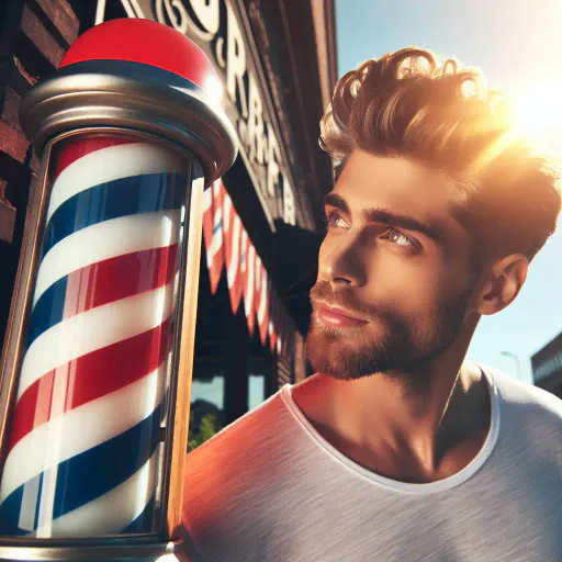 Illustration for Barber Pole Symbolism
