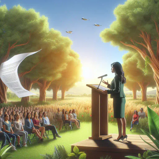 Illustration for Public Speaking