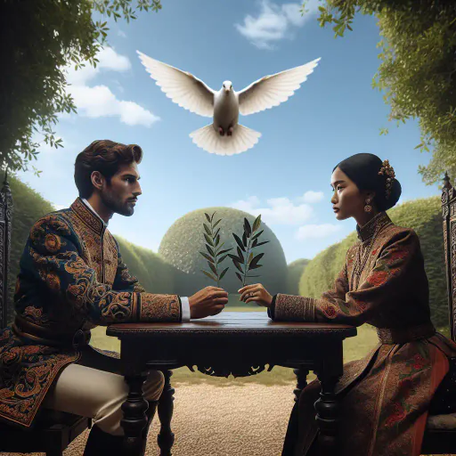 Illustration for Mutual Agreement