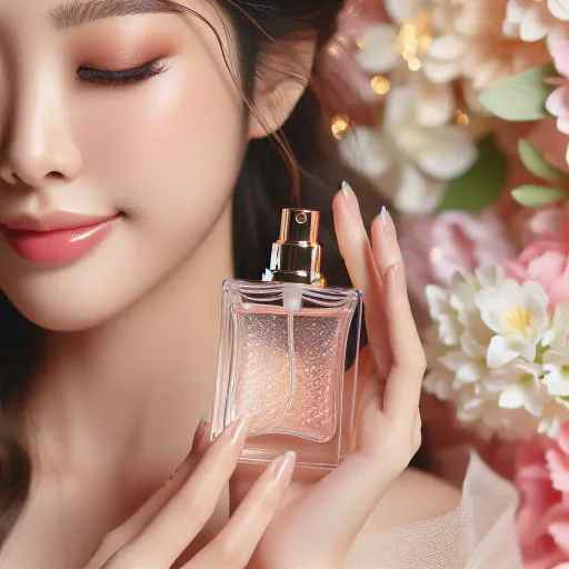 Illustration for Perfume Application
