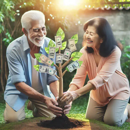 Illustration for Long-Term Saving