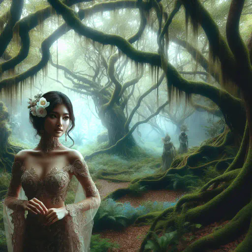 Illustration for Fairy-like Imagery