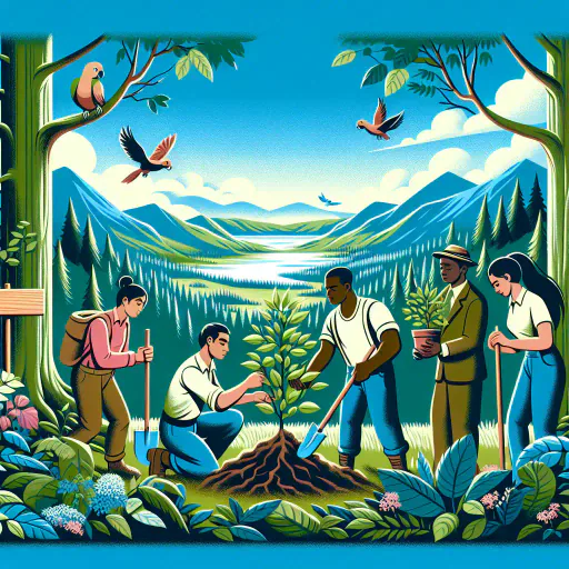 Illustration for Nature Focused