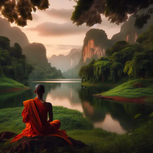 Illustration for Religious Solitude