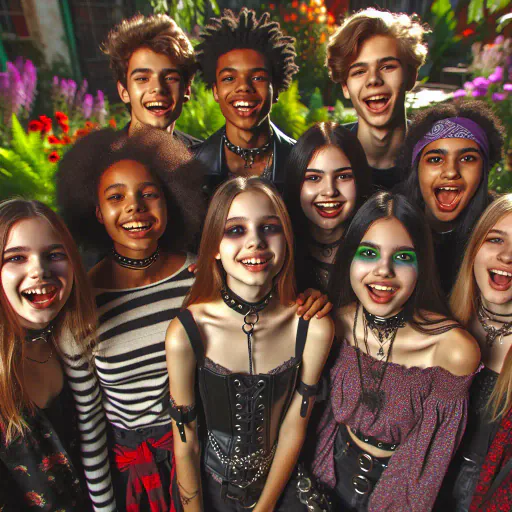 Illustration for Modern Youth Culture