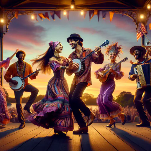 Illustration for Lively Dance Music