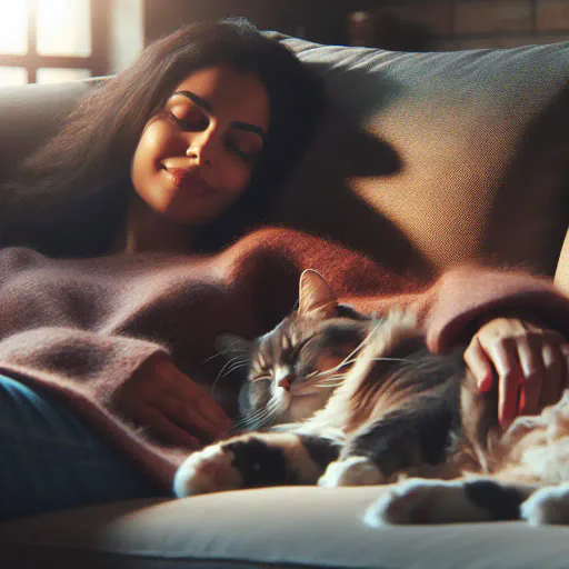 Illustration for Pet Affection