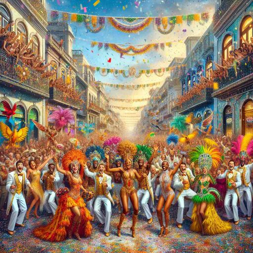 Illustration for Pre-Lenten Festivity