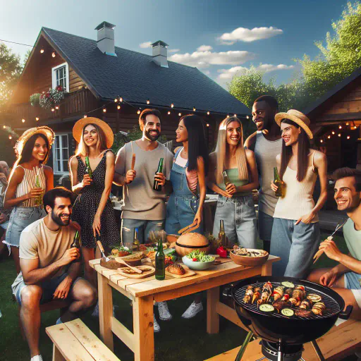 Illustration for Social Gathering