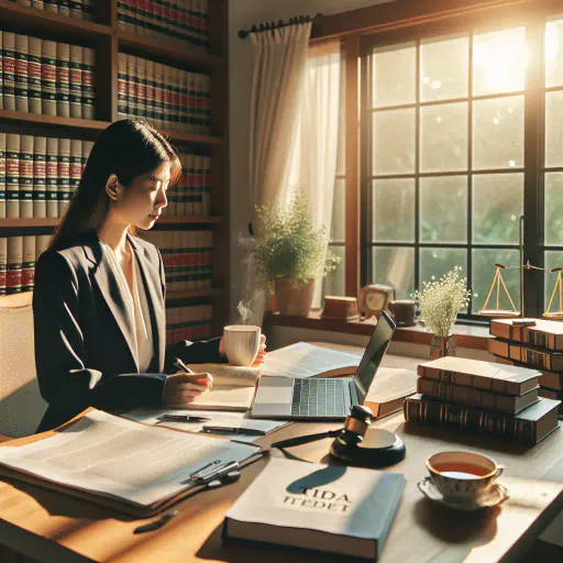 Illustration for Courtroom Focus