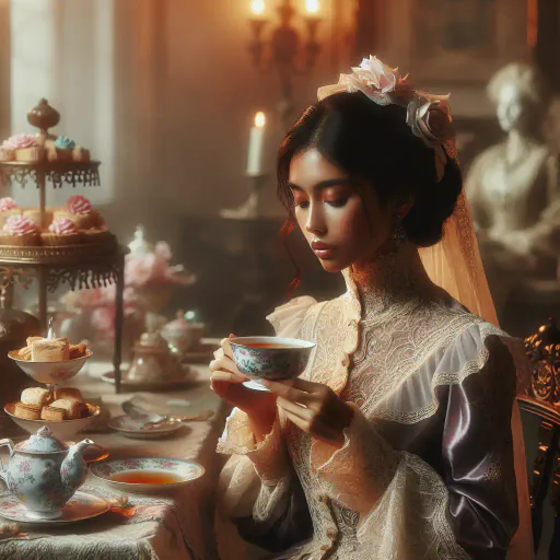Illustration for Old-fashioned Elegance