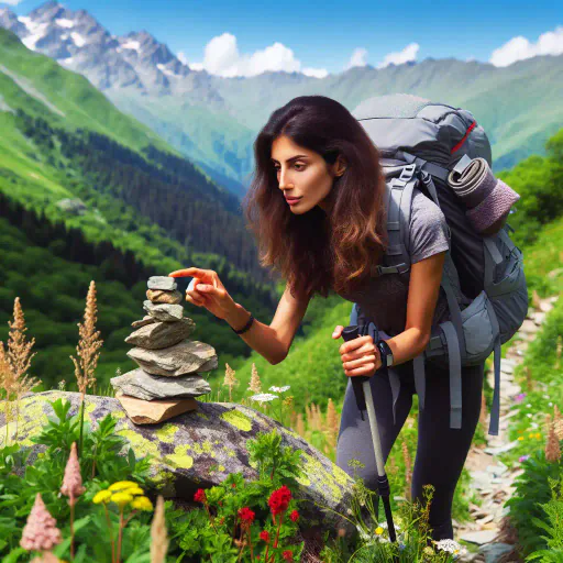 Illustration for Hiking Usage