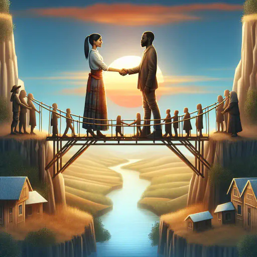 Illustration for Compromise Concept