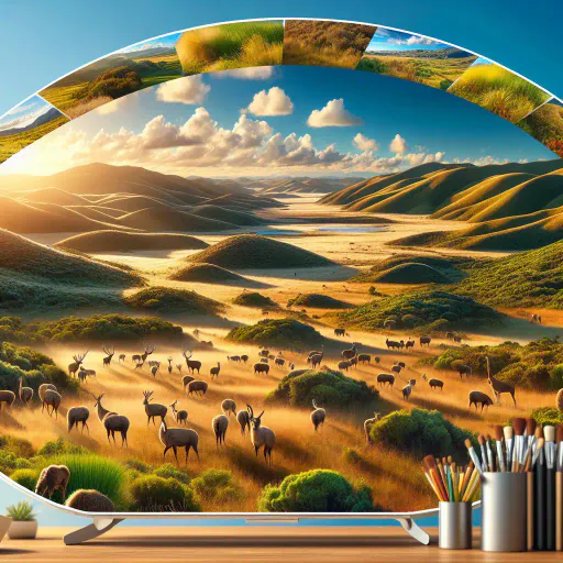 Illustration for Natural Setting