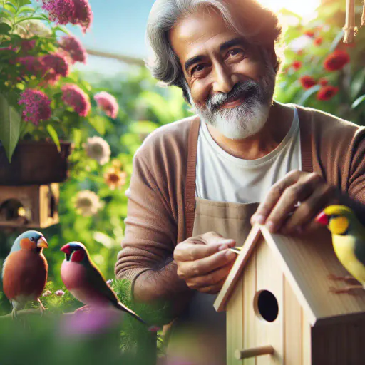 Illustration for Bird-Watching