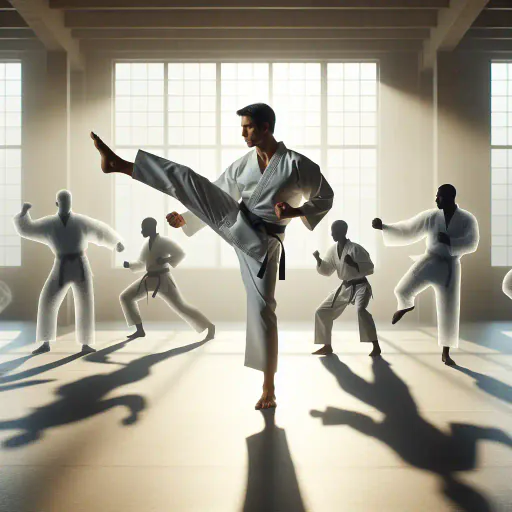Illustration for Martial Arts Move
