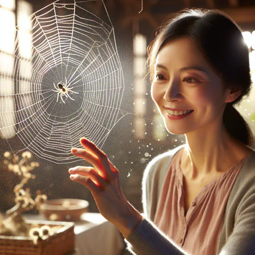 Illustration for Spiders' Handiwork