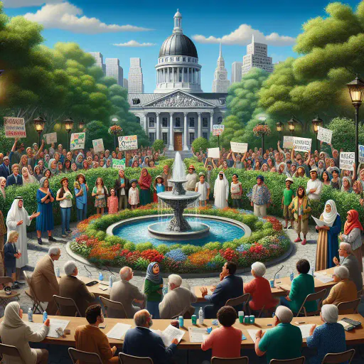 Illustration for Public Discontent