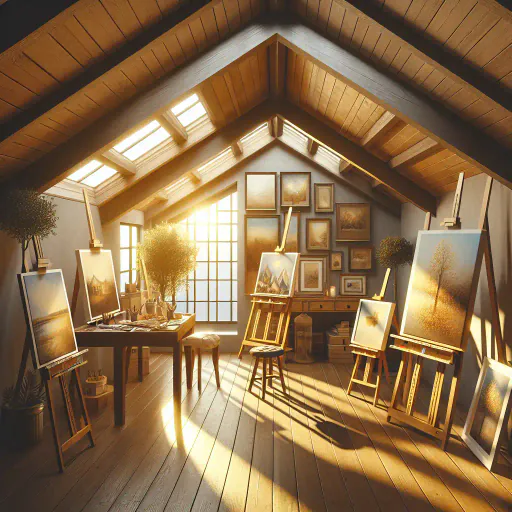 Illustration for Just Below Roof