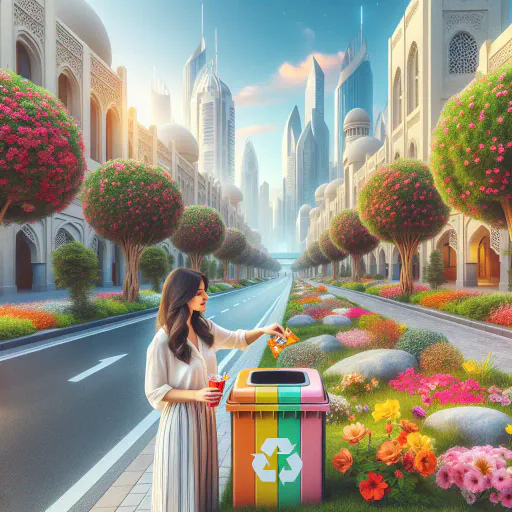 Illustration for Littering Context