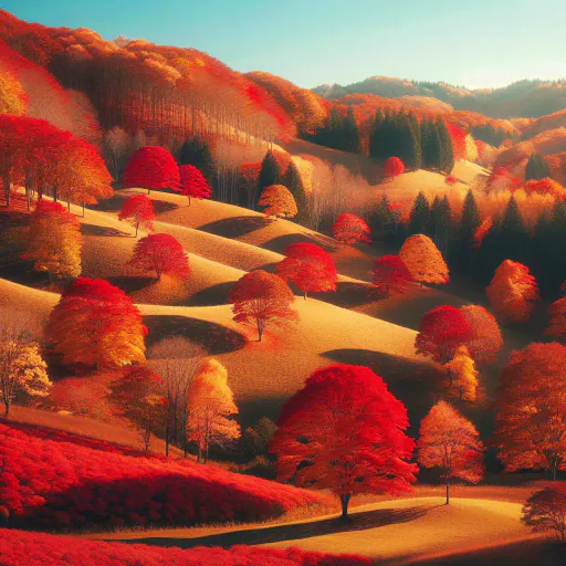 Illustration for Autumn Icon
