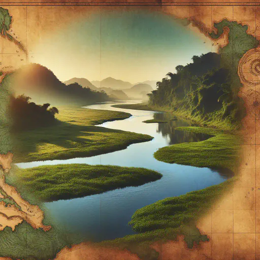 Illustration for Shifting Rivers