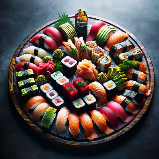 Illustration for Food Presentation