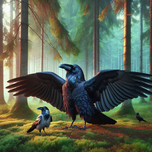 Illustration for Not a Crow