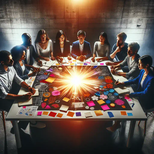 Illustration for Brainstorming stage