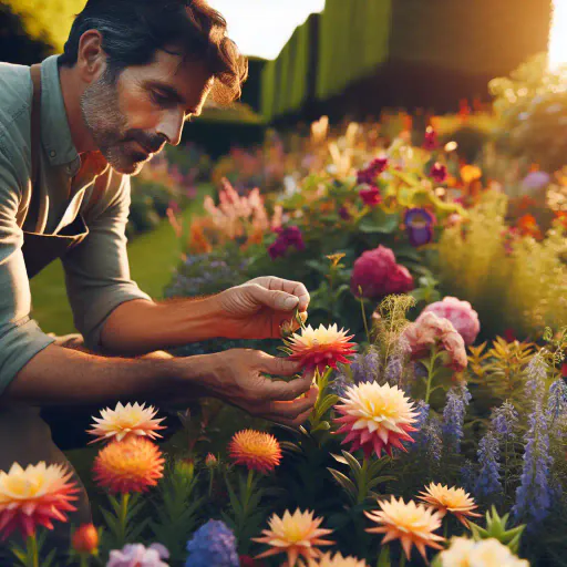 Illustration for Gardening Action