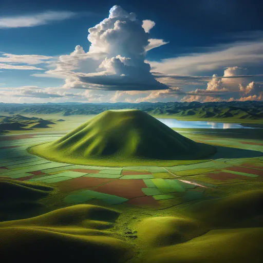 Illustration for Distinctive Landscape