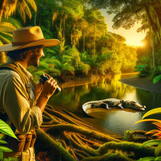 Illustration for Eco-tourism Attraction