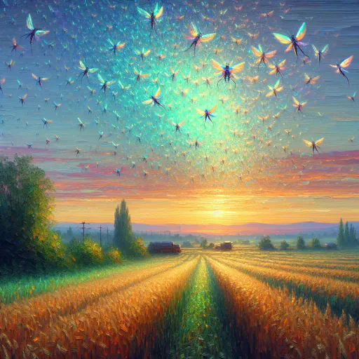Illustration for Destructive Swarms