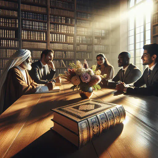 Illustration for Academic Works