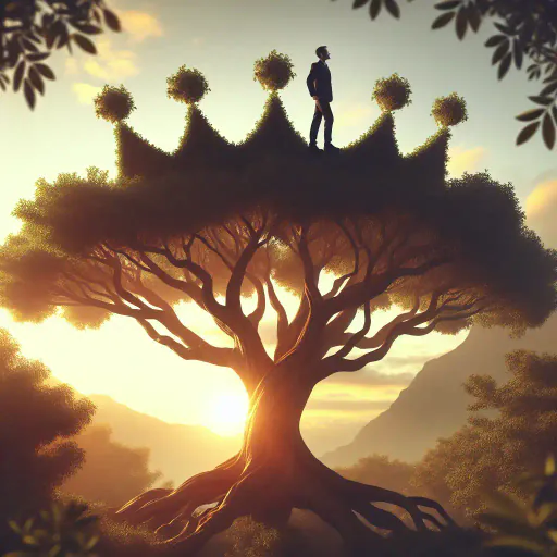 Illustration for Reaching the Peak