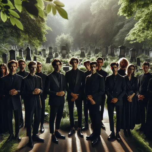 Illustration for Solemn Occasion