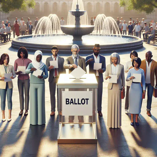 Illustration for Democratic Process