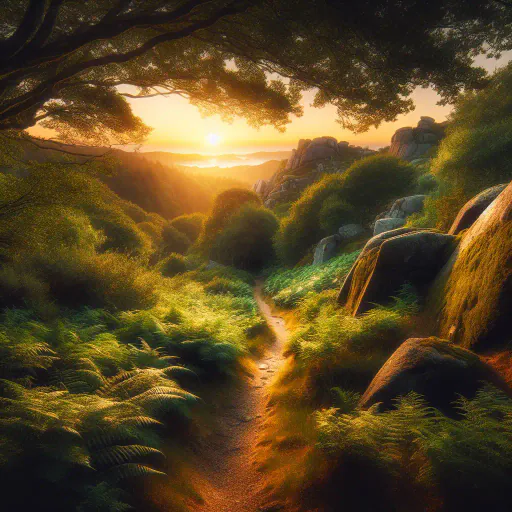 Illustration for Natural Landmark