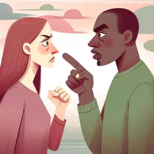 Illustration for Confrontational Tone