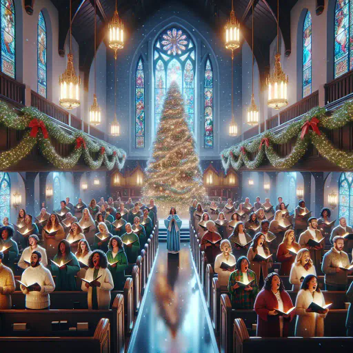 Illustration for Christmas Music