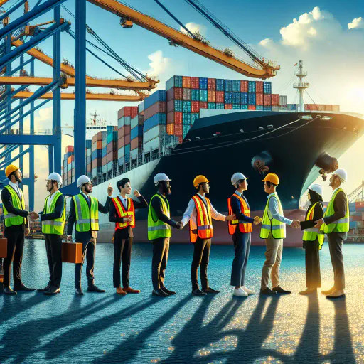 Illustration for Shipping Company