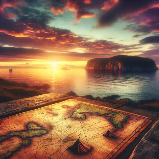 Illustration for Geographic Landmark