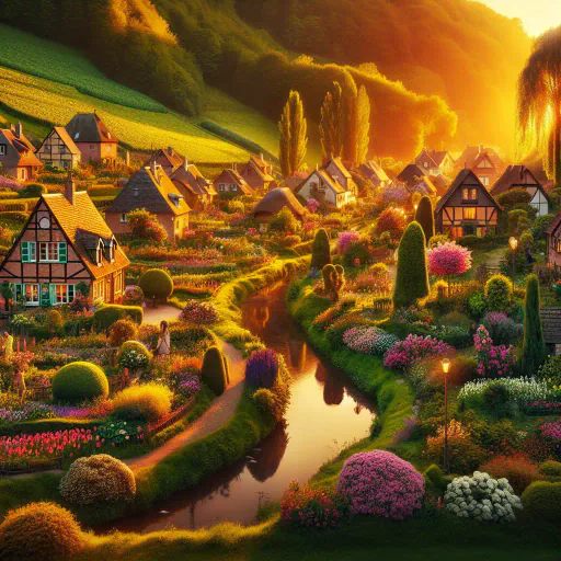 Illustration for Rural Setting