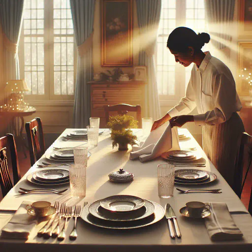 Illustration for Mealtime Setting